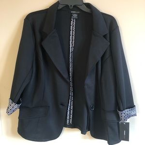 Printed Sleeved Blazer